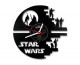 Star Wars Vinyl Record Duvar Saati II Star Wars Vinyl Record Duvar Saati II