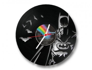 Batman Vinyl Record Duvar Saati Batman Vinyl Record Duvar Saati