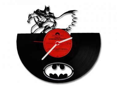 Batman Vinyl Record Duvar Saati II Batman Vinyl Record Duvar Saati II