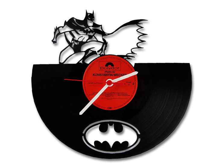 Batman Vinyl Record Duvar Saati II