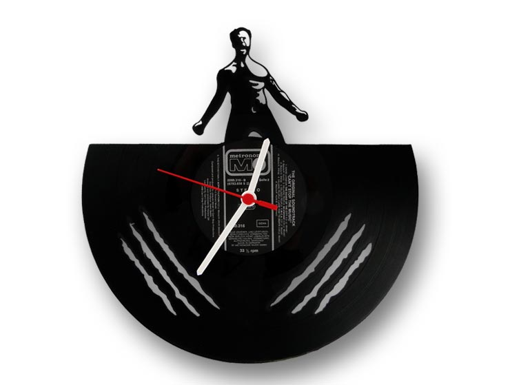 Wolverine Vinyl Record Duvar Saati Wolverine Vinyl Record Duvar Saati