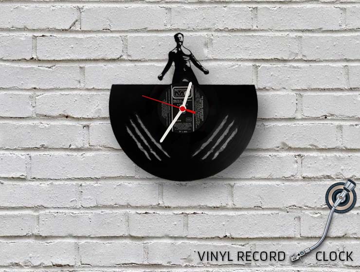 Wolverine Vinyl Record Duvar Saati Wolverine Vinyl Record Duvar Saati