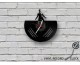Wolverine Vinyl Record Duvar Saati Wolverine Vinyl Record Duvar Saati