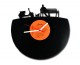 Vespa Vinyl Record Duvar Saati Vespa Vinyl Record Duvar Saati
