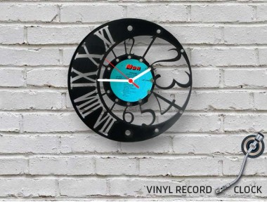 Rome Vinyl Record Duvar Saati Rome Vinyl Record Duvar Saati