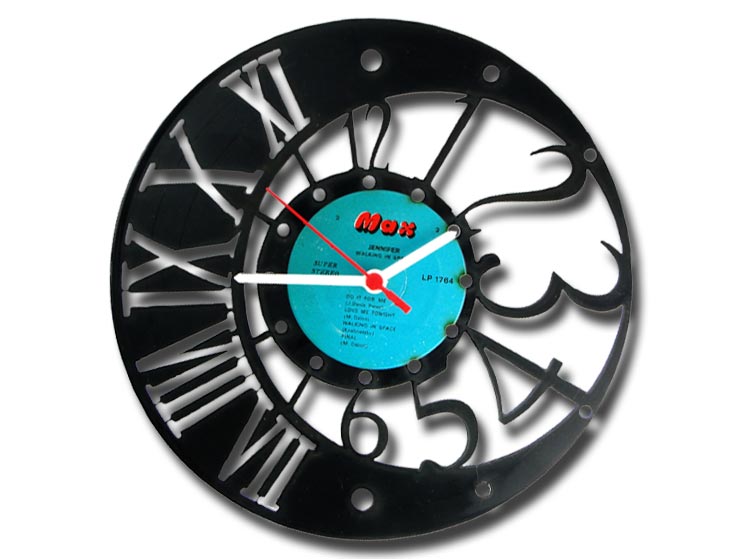 Rome Vinyl Record Duvar Saati Rome Vinyl Record Duvar Saati