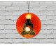 Yoga Yin Yang Cam Duvar Dekoru