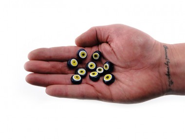 Dana Gözü Cam Nazar Boncuğu 15mm