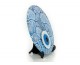 Mandala Masa Üstü Füzyon Cam Nazarlık 16cm