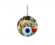 Love Füzyon Cam Nazar Boncuğu 12cm Love Füzyon Cam Nazar Boncuğu 12cm