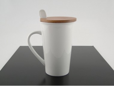 Büyük Porselen Kupa Bardak