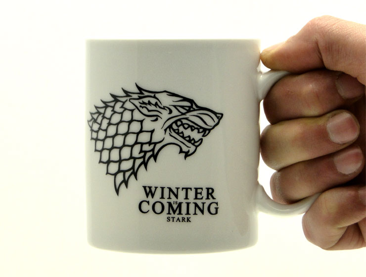 Game of Thrones Stark Kupa Bardak Beyaz