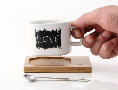 Love Tasarımlı Kahve Fincanı Love Tasarımlı Kahve Fincanı