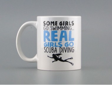 Real Girls Scuba Diving Kupa Bardak