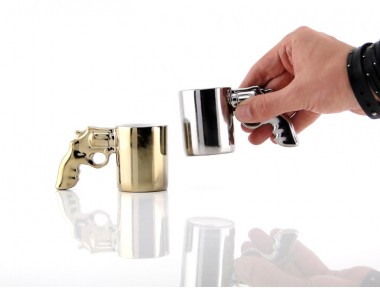 Gun Man Gold & Silver Fincan Takımı Gun Man Gold & Silver Fincan Takımı