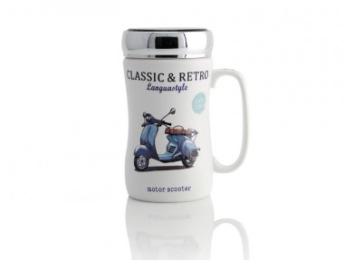 Vespa Retro Kupa Bardak