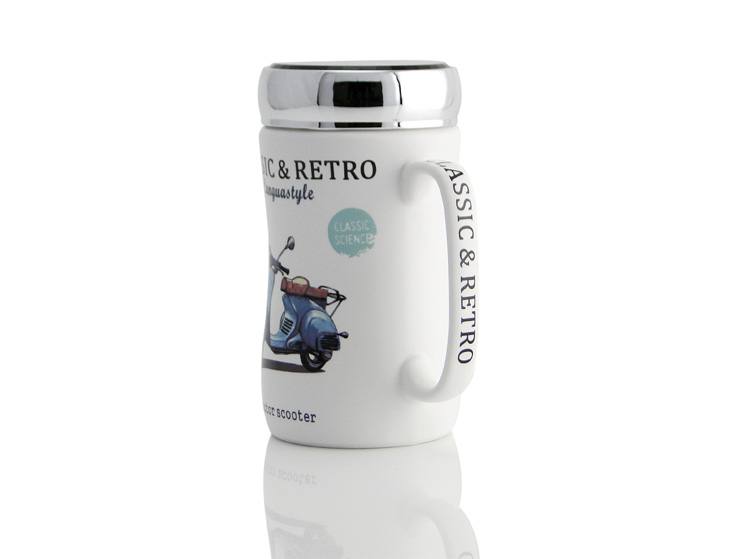 Vespa Retro Kupa Bardak Vespa Retro Kupa Bardak
