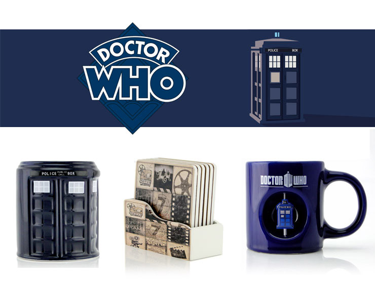 Dr. Who Tardis Kupa Bardak Seti