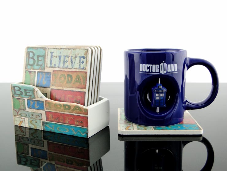 Dr. Who Tardis Kupa Bardak Seti