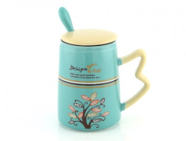 Design Tree Kupa Bardak (Turkuaz)