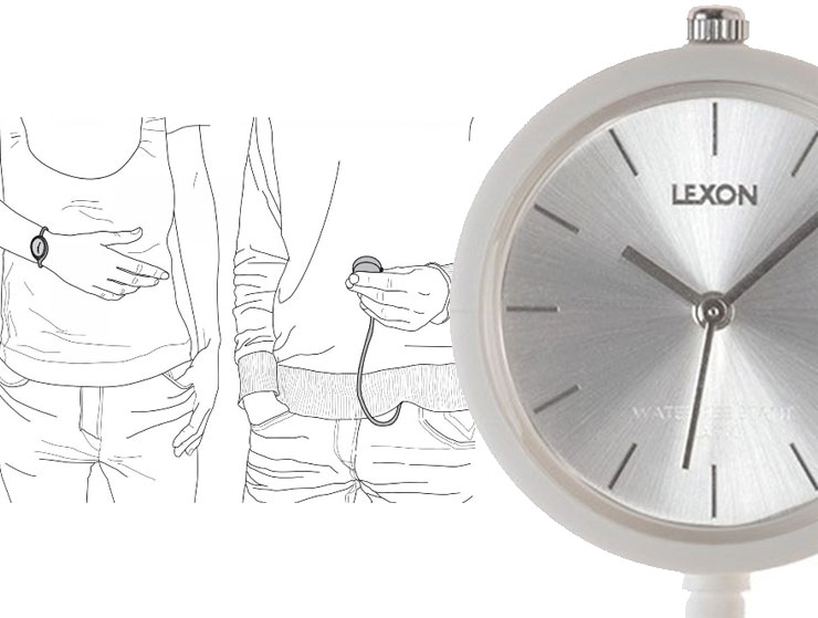 Lexon Take Time Long Saat (White) Lexon Take Time Long Saat (White)