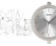 Lexon Take Time Long Saat (White) Lexon Take Time Long Saat (White)