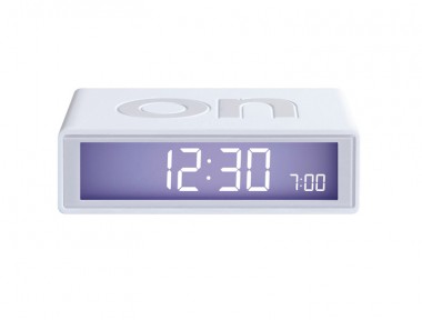 Lexon Flip Alarm Saat (Beyaz)