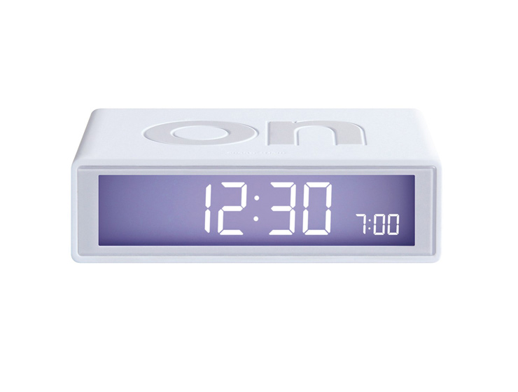 Lexon Flip Alarm Saat (Beyaz)