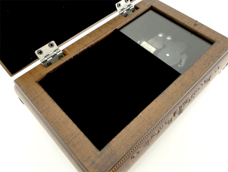 Fotoğraf Çerçeveli Mücevherlik Müzik Kutusu (Brown)