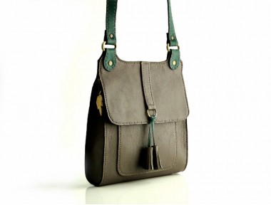 North Adonis Deri Omuz Çantası