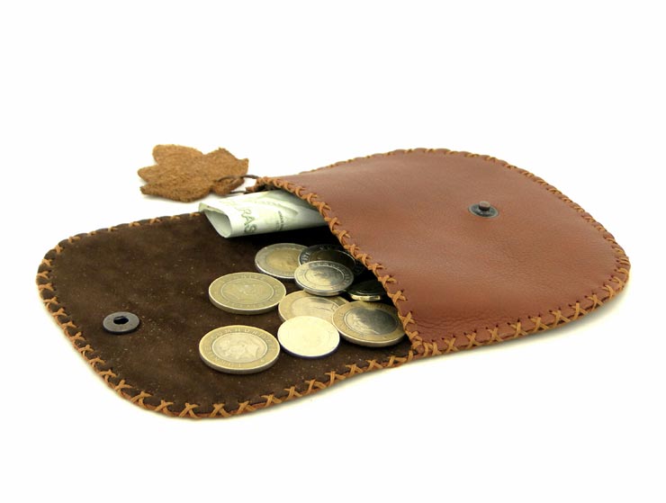 Deri Bozuk Para Cüzdanı Deri Bozuk Para Cüzdanı