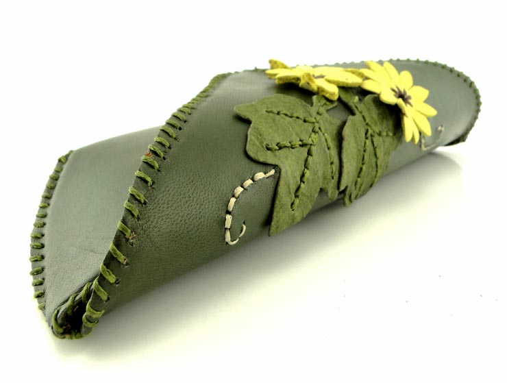 Gerbera Deri Gözlük Kabı