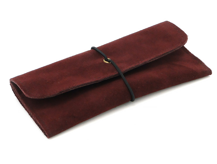Süet Deri Tütün Kesesi (Bordo) Süet Deri Tütün Kesesi (Bordo)
