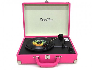 Crown Well Yandan Hoparlörlü Çanta Pikap (Pembe)