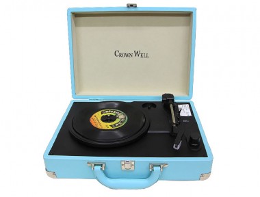 Crown Well Yandan Hoparlörlü Çanta Pikap (Mavi)