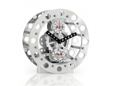 Çarklı Metal Masa Saati