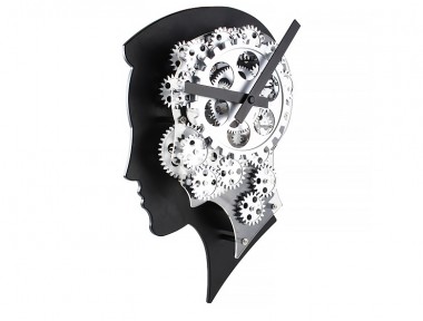 Human Brain Çarklı Duvar Saati