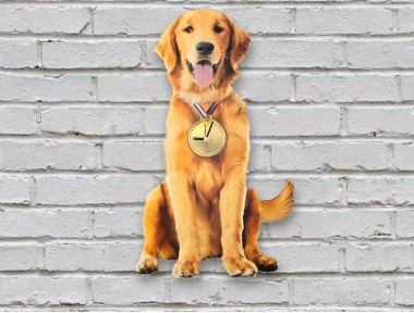 Golden Sarkaçlı Duvar Saati