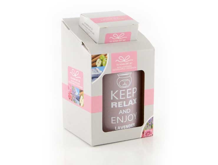 Relax Buhurdanlık Seti (Lavanta)