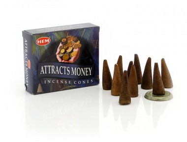 Attracts Money Para Çeken Konik Tütsü Attracts Money Para Çeken Konik Tütsü