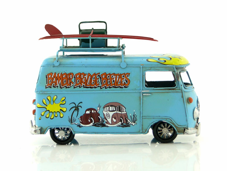 Retro Campervan Fotoğraf Çerçeveli Kumbara Retro Campervan Fotoğraf Çerçeveli Kumbara