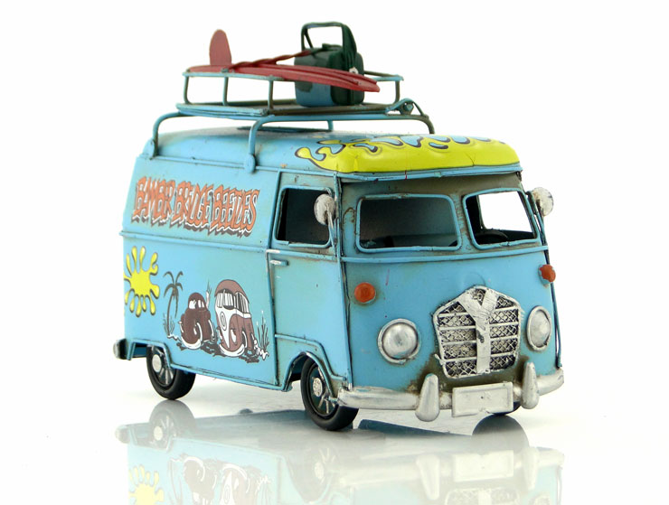 Retro Campervan Fotoğraf Çerçeveli Kumbara Retro Campervan Fotoğraf Çerçeveli Kumbara