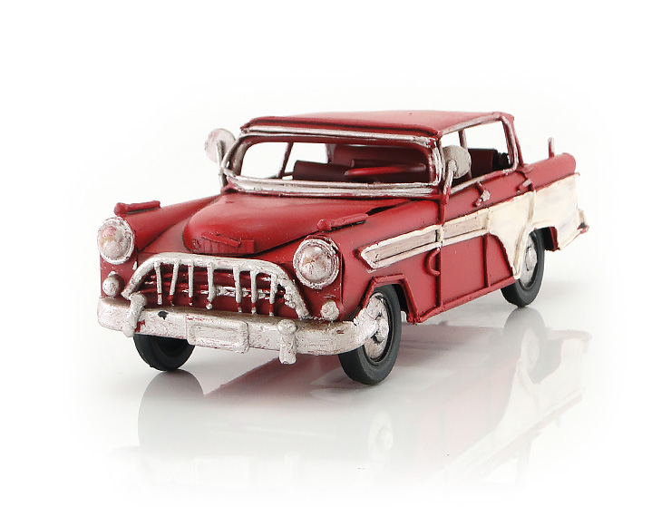 Retro Chevrolet Kırmızı Retro Chevrolet Kırmızı