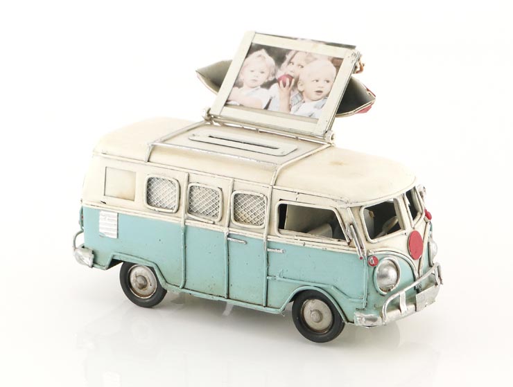 Camper Van Fotoğraf Çerçeveli Kumbara