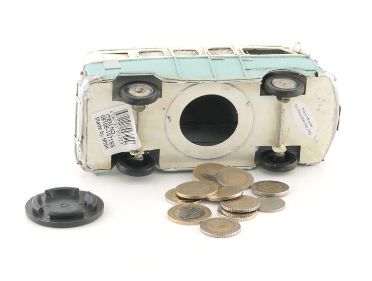 Camper Van Fotoğraf Çerçeveli Kumbara