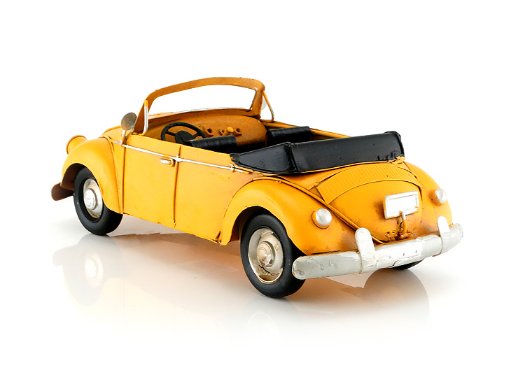 Cabrio Vosvos Metal Araba (Büyük Boy)
