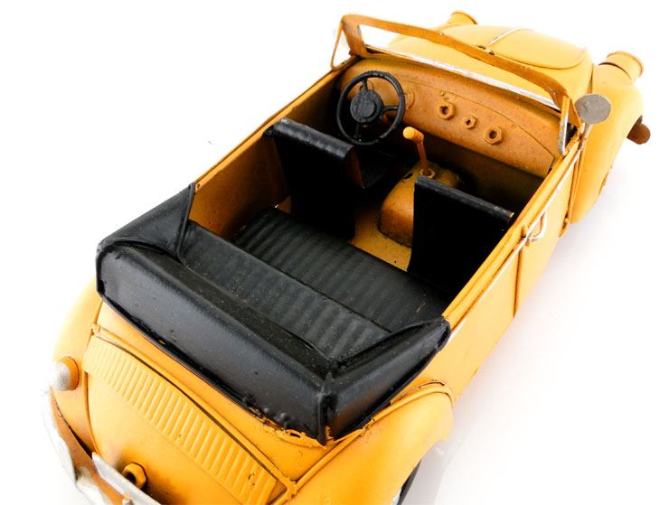 Cabrio Vosvos Metal Araba (Büyük Boy)