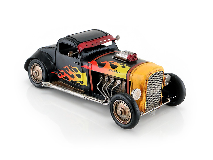 Ford Roadster Hot Rod Metal Araba Ford Roadster Hot Rod Metal Araba