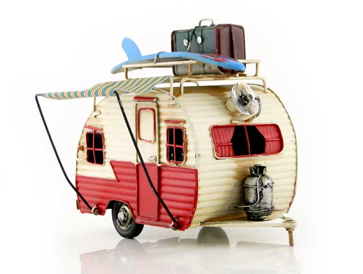 Retro Metal Kampçı Karavan Retro Metal Kampçı Karavan