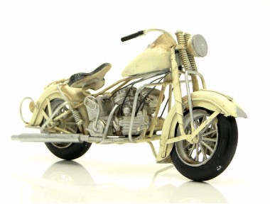 Vintage Chopper Metal Motosiklet